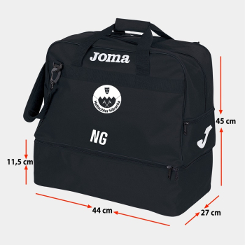 Hettstädter Häracha Sporttasche mit Schuhfach, inkl. Wappen